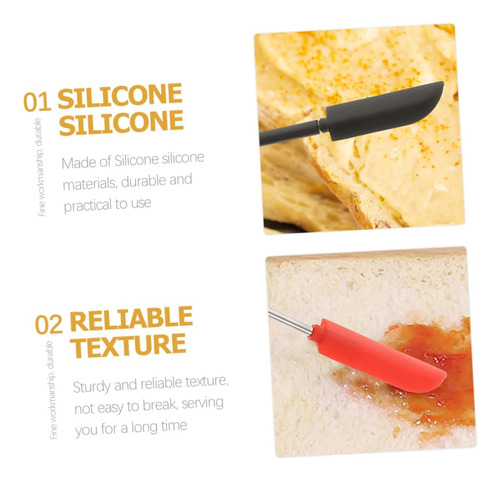 3 Juegos De Espátula De Silicona Para Maquillaje, Raspador D
