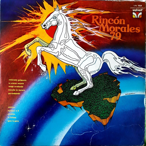 Disco Lp Rincón Morales 1979 - Venezuela Galopante