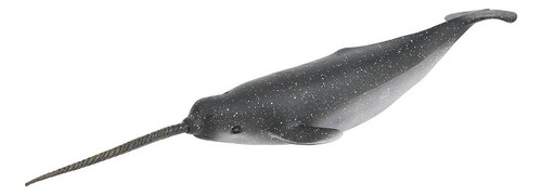 I Figura De Plástico Narval Animal Marino Modelo Figura
