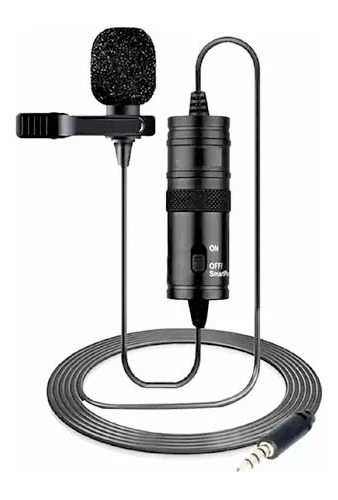 Microfone De Lapela Condensador Pod-cast