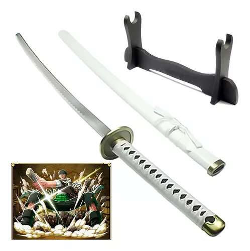 Espada One Piece Wadou Ichimonji + Suporte E Lubruficante