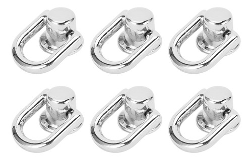 Remaches En Forma De Rosca De Metal Plateado, 20 Unidades, R
