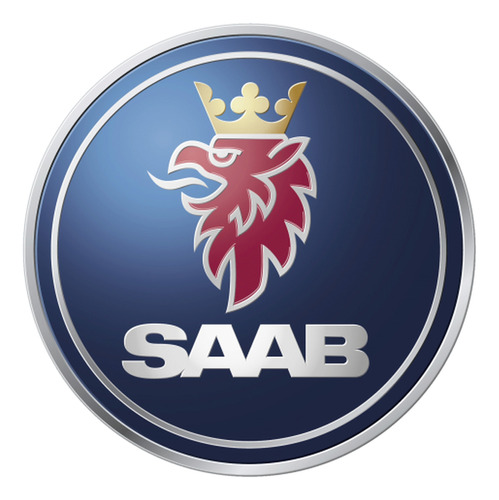 Logo Auto Saab - Lamina 45 X 30 Cm.