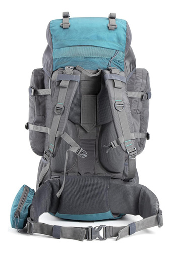 Tripole Walker 55 Litros Trekking Y Mochilero (verde Mar)