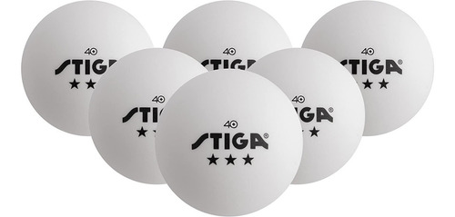 Stiga Pelotas De Tenis De Mesa De 3 Estrellas Pack De 6