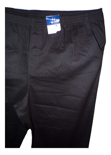 Capri Bermuda Negro Casual Talla 2x (38/40) Basic Edition