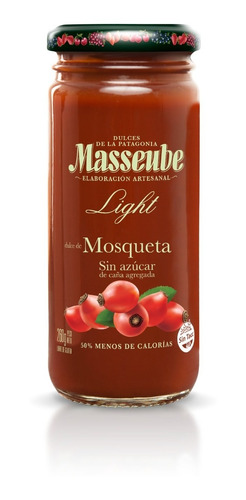 Mermelada De Mosqueta Light Masseube Natural 260gr X 2u