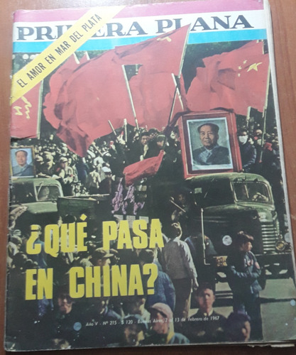 Revista Primera Plana N°215  7 Al 13 De Febrero De 1967