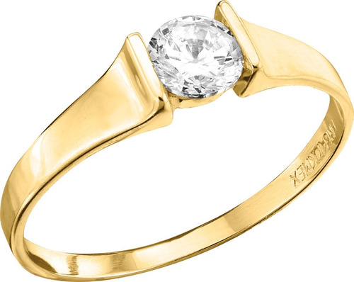 Imagen 3 de 3 de Anillo Montadura Abrazadera Oro 10k - 760