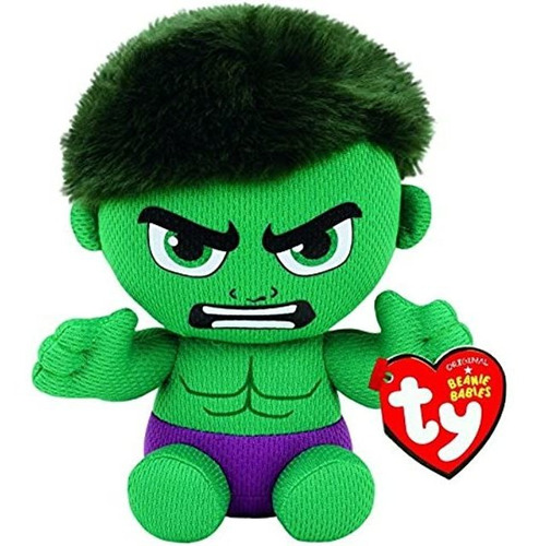 Ty Incredible Hulk Felpa, Verde/morado, Regular
