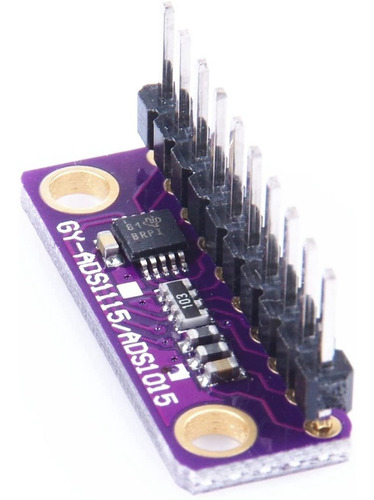 Imagen 3 de 10 de Conversor Analogico A Digital Adc Ads1115 Ads1015 16bit I2c