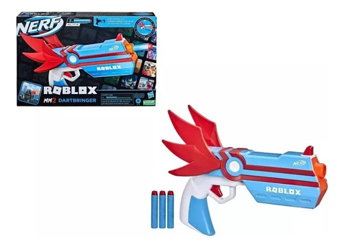 Nerf Roblox Lanzador Mm2 Dartbringer 3 Dardos Elite