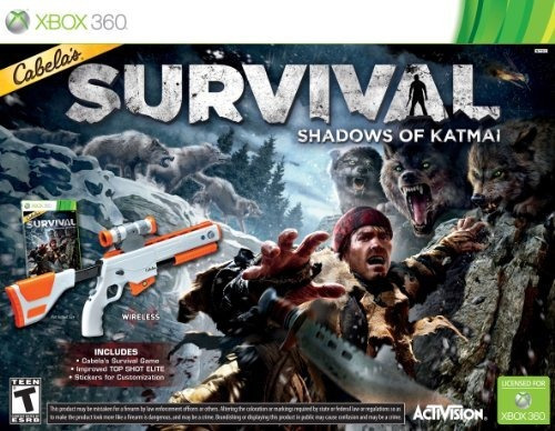Cabelas Survival: Shadows Of Katmai Con El Arma - Xbox 360.