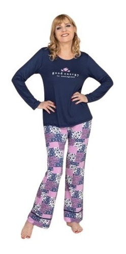 Pijama Mujer So Pink Talles Grandes Art:11675