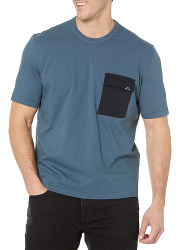 Ps Paul Smith Polera Con Bolsillo Reg Fit Ss Para Hombre, 