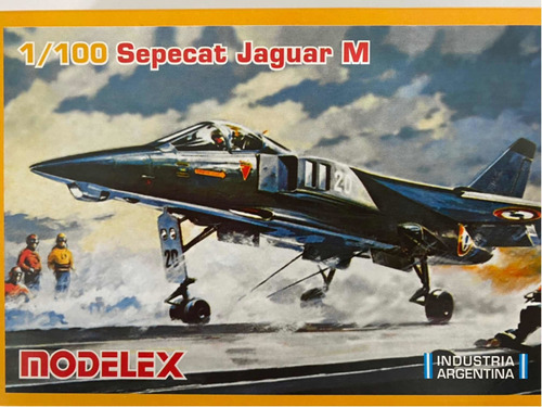 Avión Para Armar Modelex Jaguar M 1:100