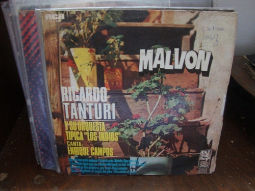 Vinilo Ricardo Tanturi Enrique Campos Malvon T2