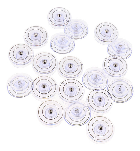 100 Unids Diy Bobina De Plástico Para Máquina De Coser