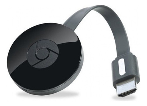 Chromecast 2 Full Hd Wifi Streaming Vídeo Netflix Cor Preto Preto Wi-fi
