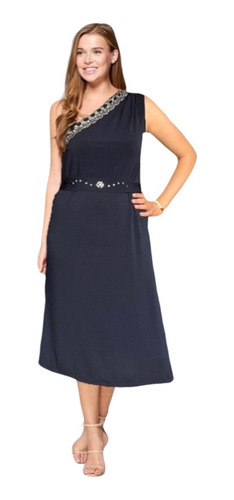 Vestido De Fiesta Azul . Talla M