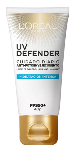 Imagen 2 de 10 de Crema Hidratación Intensa Fps50 L'oréal Paris Uv Defender