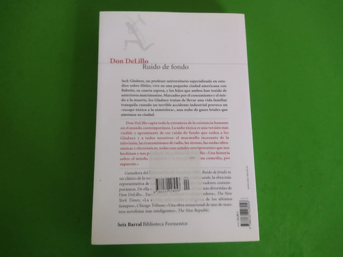 Don Delillo Ruido De Fondo Edición Grande Seix Barral