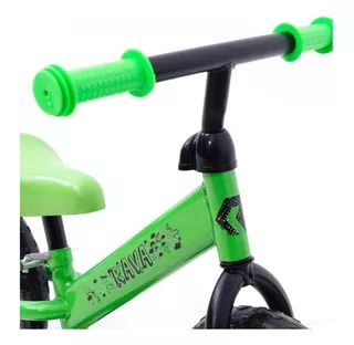 Bicicleta Infantil Rava Balance Equilibrio Aro 12 Verde