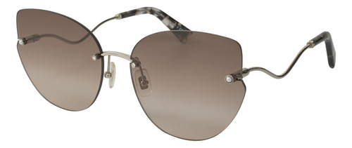 Miu Miu Scenique Smu 51x Shaded Eye Cat Plata Espejo Gris Miu Miu Miu Miu Miu Miu Miu Miu Miu Miu