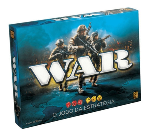 Jogo De Tabuleiro Estratégia War Grow