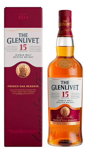Paquete De 3 Whisky The Glenlivet 15 Años 700 Ml