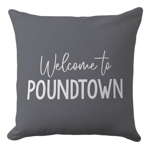 Caróptica Bienvenido A Pound Town, Divertida Funda De Almoha