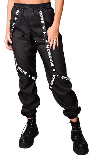 Pantalon Jogger Tiras Desmontables Urbano