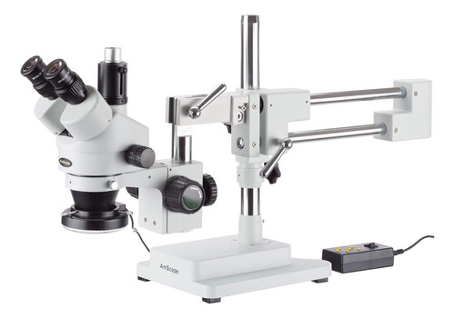 Amscope Microscopio Profesional De Zoom Estéreo Trinocular. Color Multi