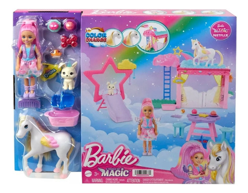 Barbie A Touch Of Magic Chelsea Y Pegasus Mattel