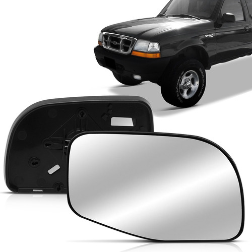 Lente Espelho Retrovisor Ranger 98 1999 2000 2001 2002 2003