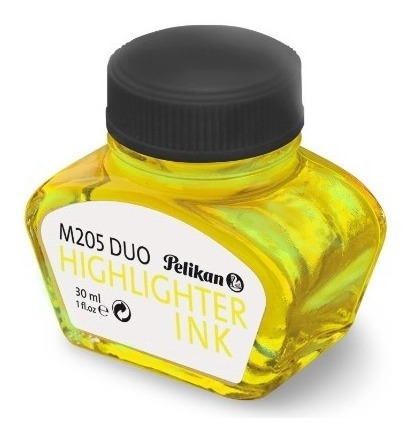 Tinta Nankin Caneta Tinteiro Luminosa Pelikan Highlighte Ink