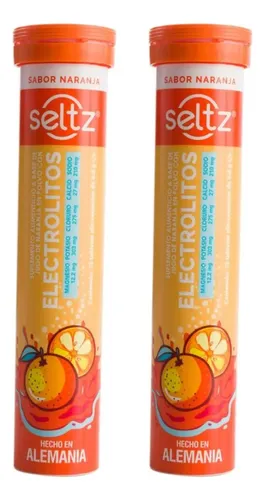 comprar Electrolitos De Naranja Seltz Tab Efervescentes 2 Pzs 13 Tab