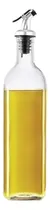 Comprar Aceitera Vinagrera Vidrio Pico Vertedor Cocina 250ml