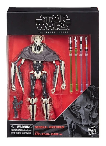 Figura Star Wars The Black Series General Grievous Hasbro