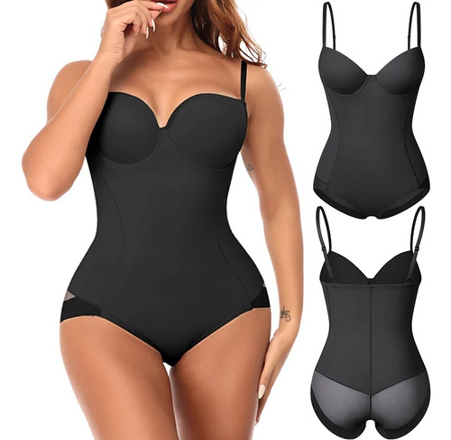 Faja Reductora Corset Para Mujer Brasier Bodysuit Push Up