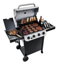 Comprar Parrilla A Gas 4 Quemadores Con Hornalla Adic Tope De Linea