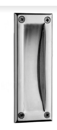 Cubeta Bronce Platil 30x90 Para Ventana Y Puerta Corrediza