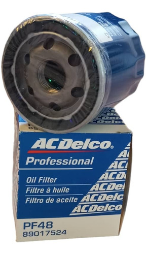 Filtro De Aceite Motor Chevrolet Silverado Pf-48 Acdelco