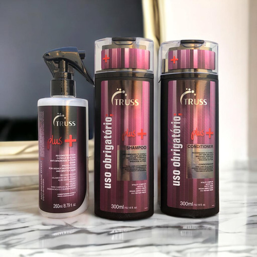 Plus Mais Shampoo Condic 300ml + Uso Obrig Plus+ 260ml Truss