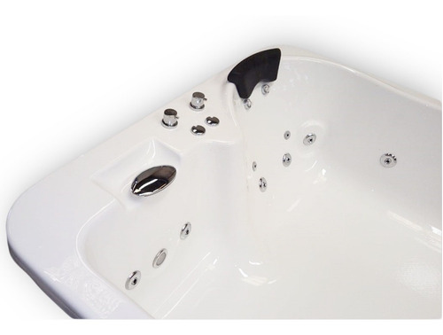 Imagen 9 de 10 de Jacuzzi Max Dual 180x150x50 14 Jet 1 Hp Full Acrílico !!!