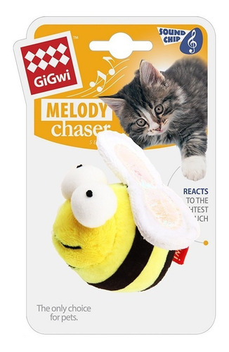Juguete Interactivo Para Mascotas Gatos Melody Chaser Gigwi