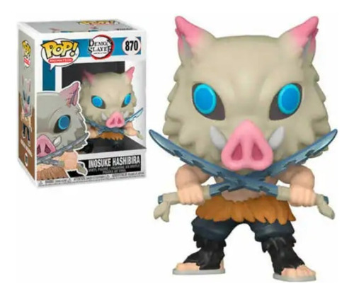 Funko Pop 870 Inosuke Demon Slayer Coleccionable Juguete