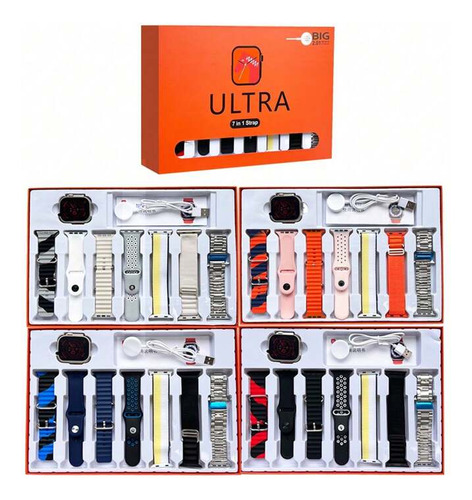 Reloj Inteligente 7+1 Ultra De Llamadas Bluetooth Smartwatch