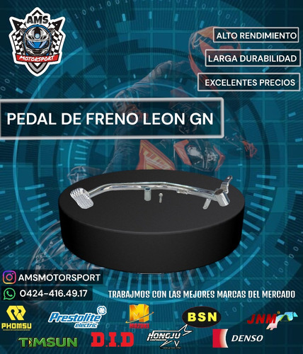 Pedal De Freno Leon Gn