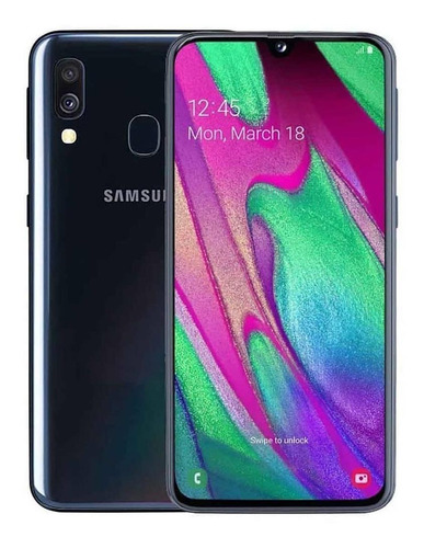 Samsung Galaxy A40 Dual SIM 64 GB negro 4 GB RAM